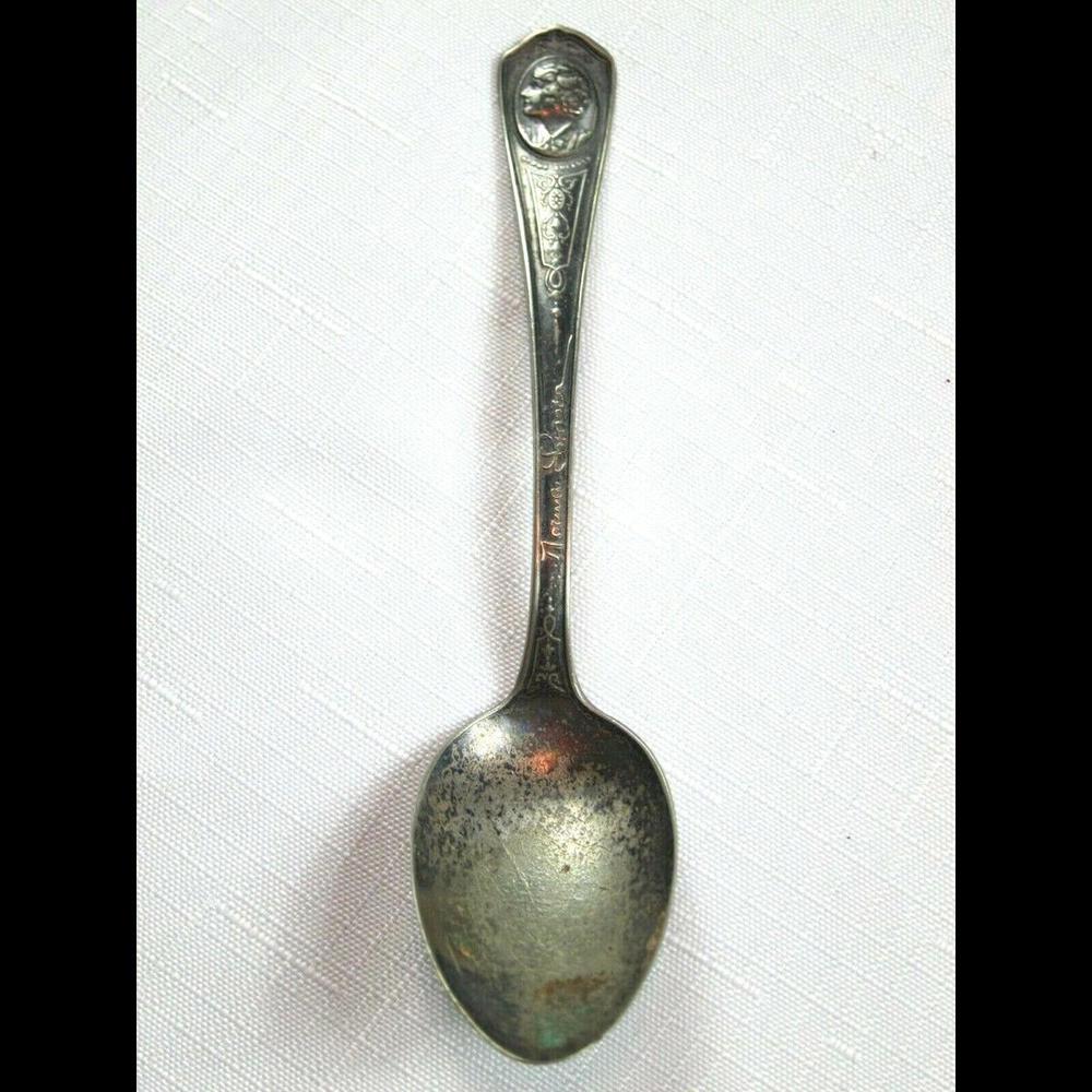 Vintage Silent Movie Star Norma Shearer Spoon Oneida Community Silver Par Plated